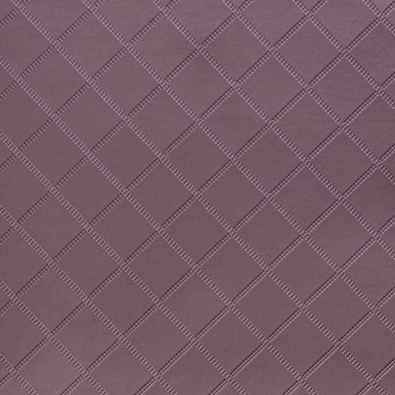 Raisin - Purple Abstract Geometric,diamonds,small Scale Upholstery Fabric 54 Inches"